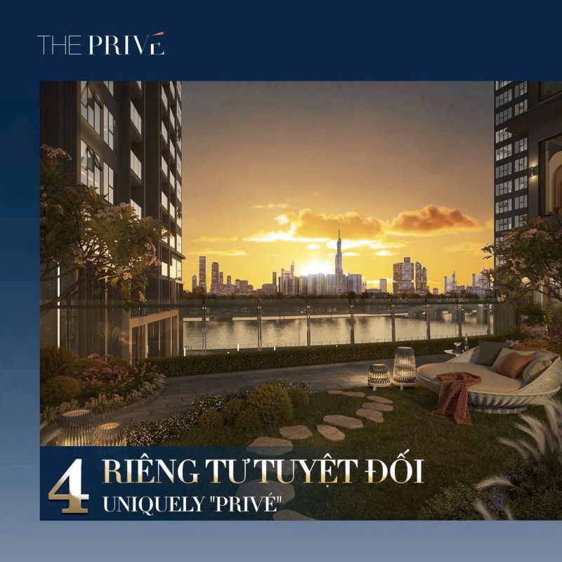Hoàng hôn tại The Privé